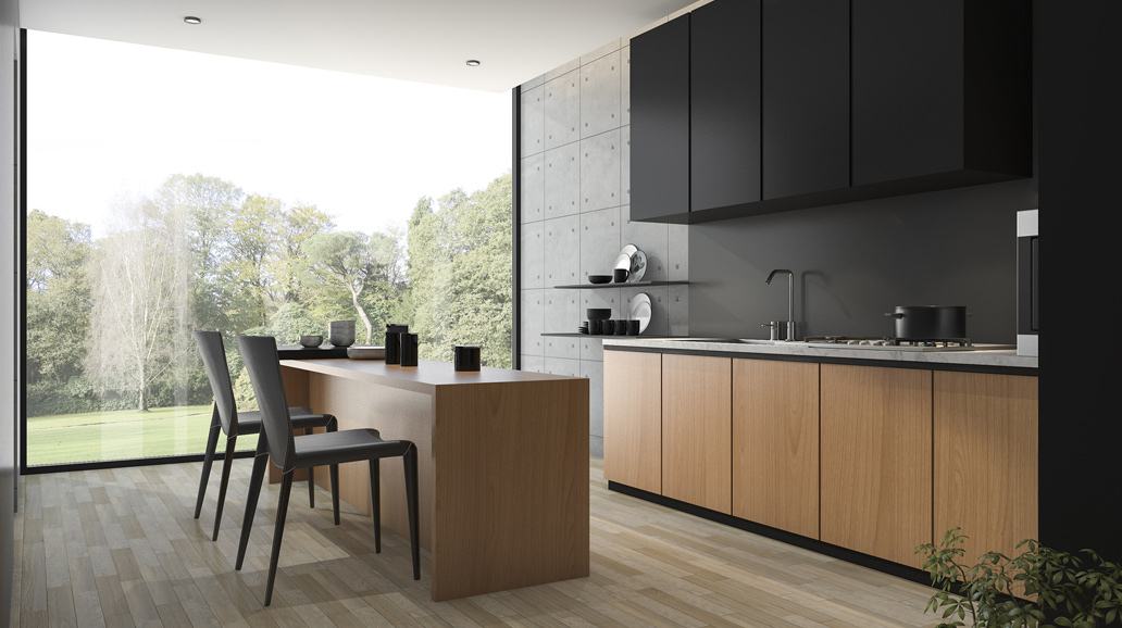 Modern kitchen interior